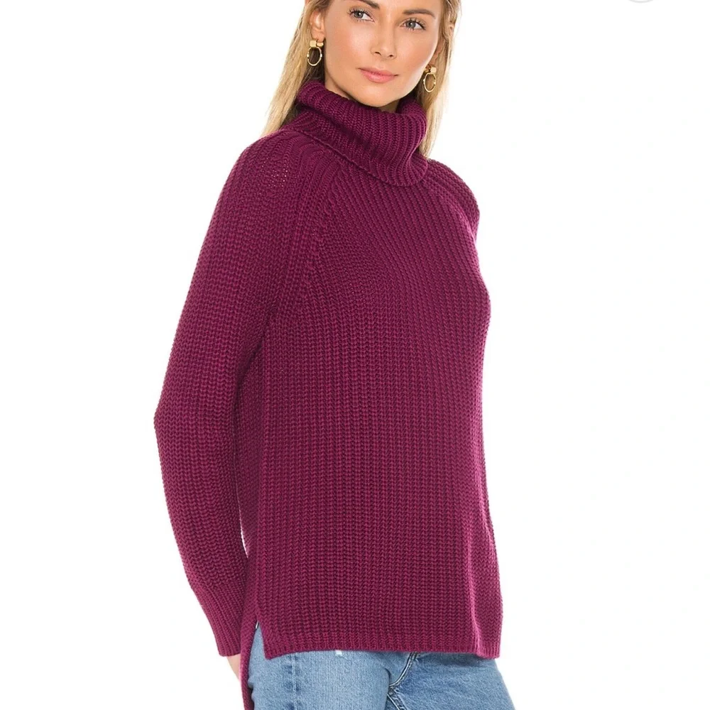 525 Turtle Neck Shaker Pullover - Picture 5 of 6